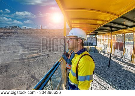  worker at diamond mine in Botswana