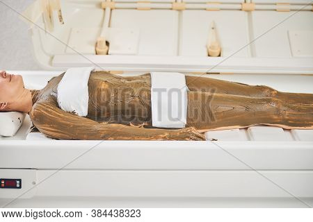 Smiling Young Woman During The Professional Spa Treatment