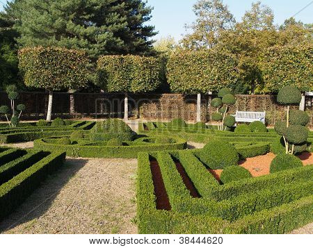 Franske Garden i efteråret, Anjou, Frankrig