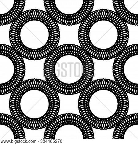 Ethnic Ornament Pattern For Laser Cut And Cnc. Vector Illustration Isolated On White Background.