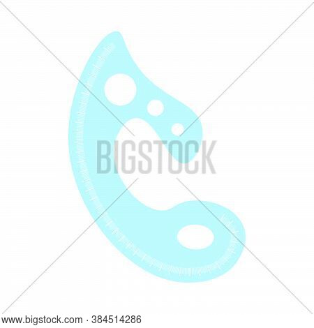 Tailor Templet Icon. Flat Color Design. Vector Illustration.