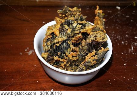 Snacks Food, Chips Of A. Auricula-judae Mushroom