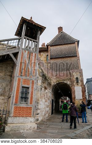 The Lieutenancy Building In Honfleur, Normandy, France, September 25, 2019