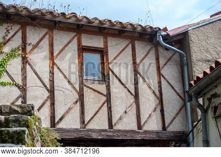 Old Housein The Village Foix In The South Of France, Europe.