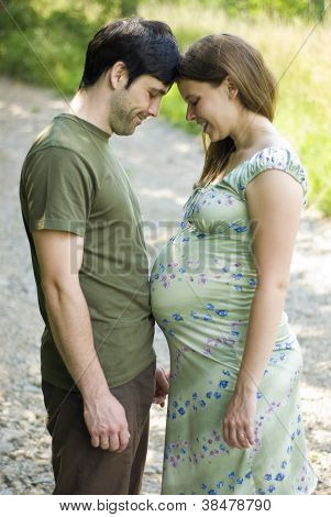 Couple enceinte