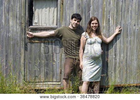 Couple enceinte