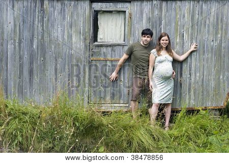 Couple enceinte