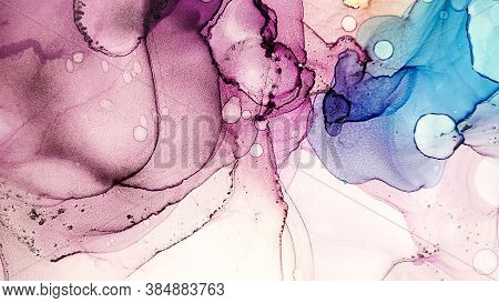 Multilayer Invitation. Watercolour Paint. Art Splash. Vintage Multilayer Invitation. Alcohol Ink Com