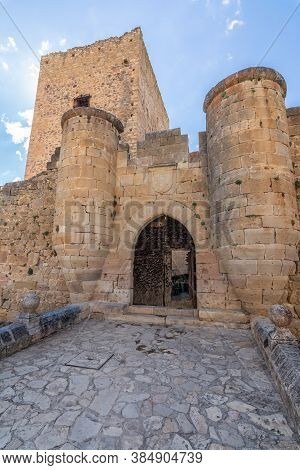 The Famous Medieval Castle Of Pedraza In The Province Of Segovia (spain)