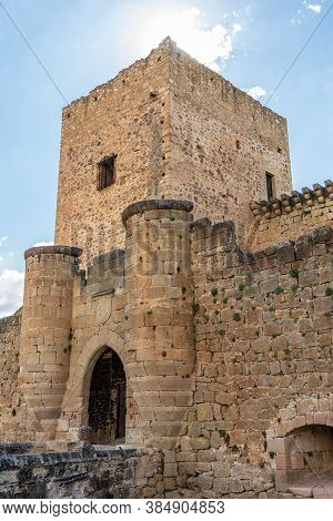 The Famous Medieval Castle Of Pedraza In The Province Of Segovia (spain)