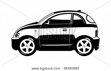 маленький автомобиль