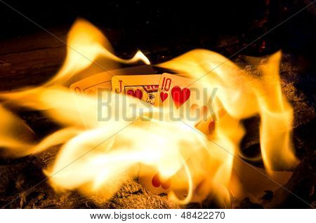 Burning Flush