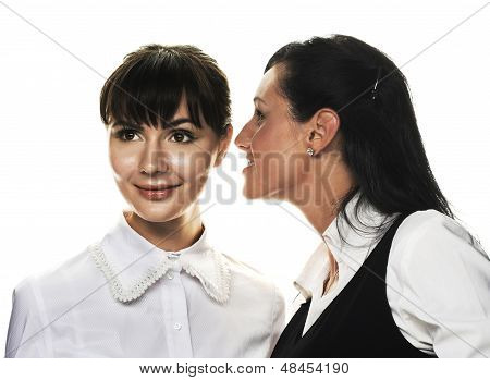 Two young women