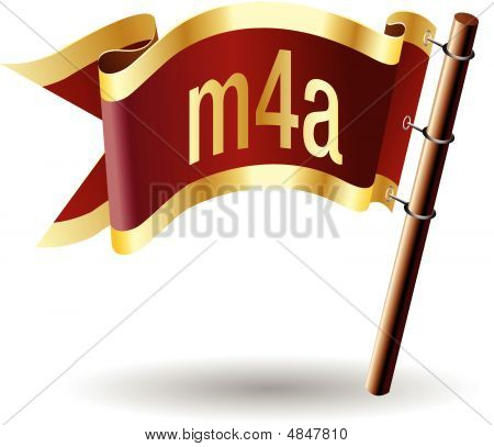 Royal-Flag-Document-File-Type-m4A