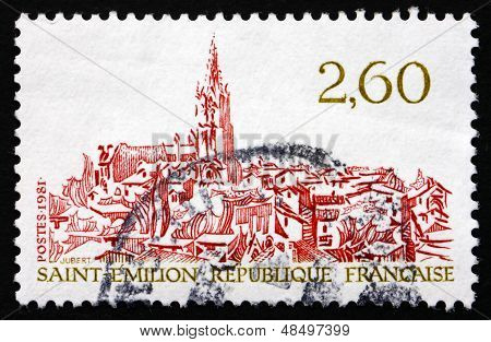 Postage Stamp France 1981 View Of Saint-emilion, Gironde