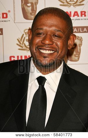 LOS ANGELES - NOVEMBER 2: Forest Whitaker at the 2005 BAFTA/LA Cunard Britannia Awards at Hyatt Regency Century Plaza Hotel on November 2, 2006 in Century City, CA.