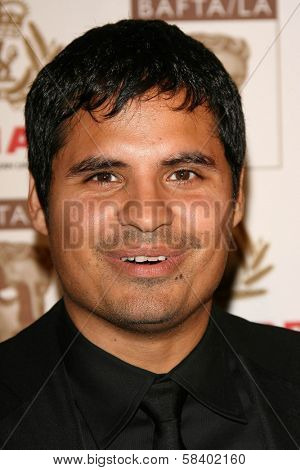 LOS ANGELES - NOVEMBER 2: Michael Pena at the 2005 BAFTA/LA Cunard Britannia Awards at Hyatt Regency Century Plaza Hotel on November 2, 2006 in Century City, CA.