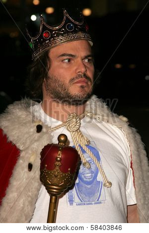 LOS ANGELES - NOVEMBER 09: Jack Black at the Los Angeles Premiere of 
