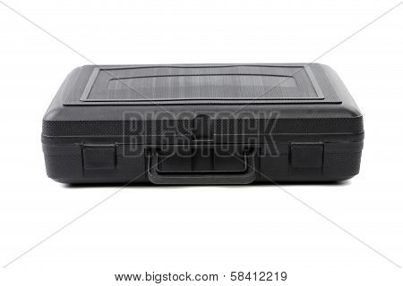 Black closed plastic case