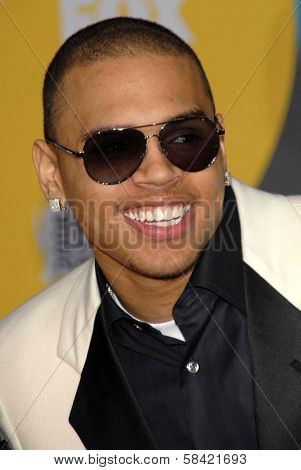 LAS VEGAS - DECEMBER 04: Chris Brown arriving at the 2006 Billboard Music Awards, MGM Grand Hotel December 04, 2006 in Las Vegas, NV