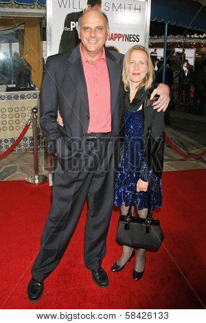 WESTWOOD, CA - DECEMBER 07: Kurt Fuller and Jessica Hendra at the premiere of 