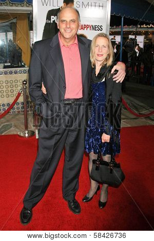 WESTWOOD, CA - DECEMBER 07: Kurt Fuller and Jessica Hendra at the premiere of 