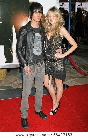 WESTWOOD, CA - DECEMBER 07: Chad Rogers and Victoria Salsbury at the premiere of 