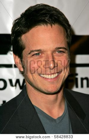 HOLLYWOOD - DECEMBER 07: Scott Wolf at Howard Fine's Ball of Fire December 07, 2006 in Boardners, Hollywood, CA.
