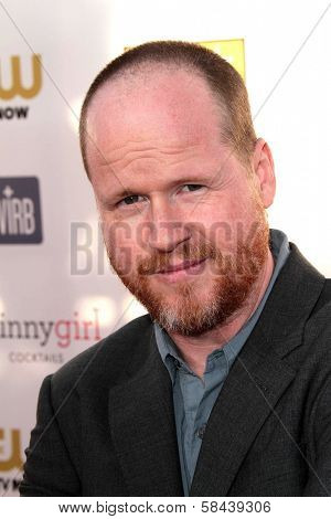 Joss Whedon at the 18th Annual Critics' Choice Movie Awards Arrivals, Barker Hangar, Santa Monica, CA 01-10-13