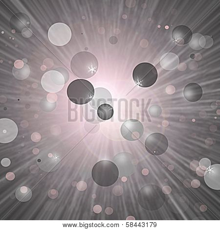 Abstract Magic Bokeh Background
