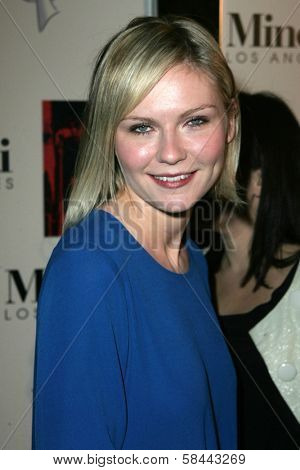 LOS ANGELES - DECEMBER 02: Kirsten Dunst at the 