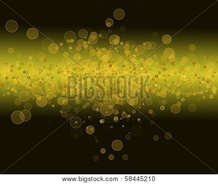 Gold Background Abstract