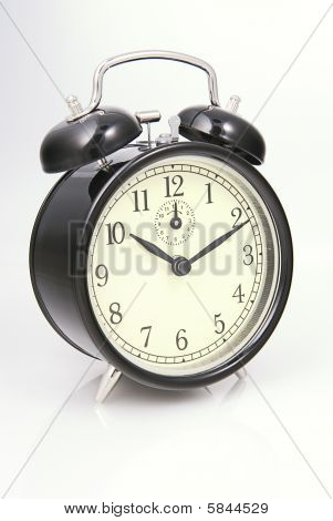 Â alarm Clock Isolated Over White
