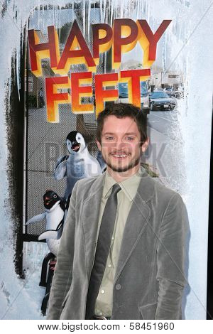 LOS ANGELES - NOVEMBER 12: Elijah Wood at the world premiere of 