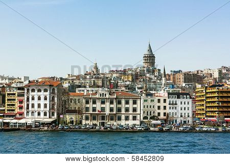 Kind Of Istambul From Bosphorus