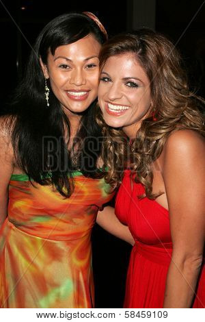 Cassandra Hepburn and Bridgetta Tomarchio at the 11th Annual Multicultural Prism Awards. Sheraton Universal Hotel, Universal City, California. December 10, 2006.