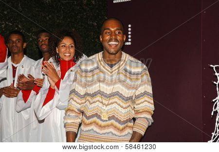 Kanye West Holiday Window Lighting to benefit the Kanye West Foundation Loop Dreams Program, Stella McCartney Boutique, Los Angeles, CA, December 5, 2006.
