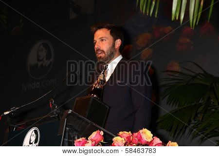 Ben Affleck at the 2013 SBIFF Modern Masters Award presented to Ben Affleck, Arlington Theater, Santa Barbara, CA 01-25-13