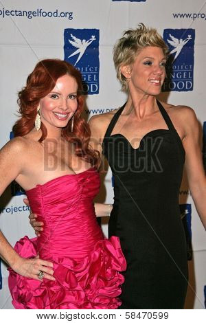 BEVERLY HILLS - NOVEMBER 30: Phoebe Price and Jackie Warner at Divine Design 2006 Benefitting Project Angel Food at Beverly Hilton November 30, 2006 in Beverly Hills