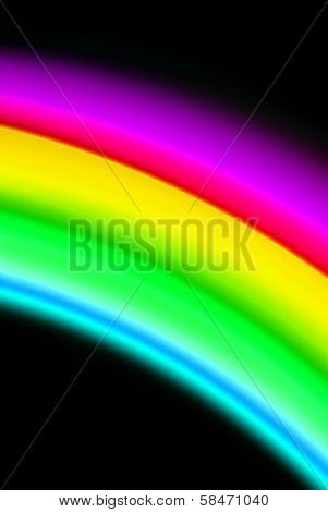 color spectrum blurry background