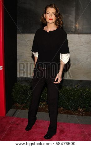 Ellen Pompeo at the Billy Wilder Theater Opening Tribute. Hammer Museum, Westwood, California. December 3, 2006.
