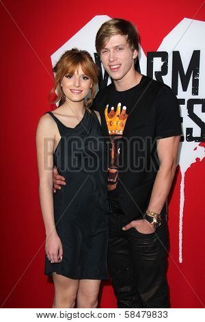 Bella Thorne, Tristan Klier at the 