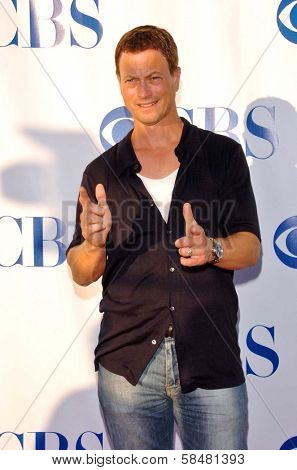 PASADENA - JULY 15: Gary Sinise at CBS's TCA Press Tour at The Rose Bowl on July 15, 2006 in Pasadena, CA.