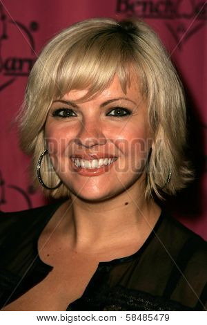 HOLLYWOOD - AUGUST 28: Anna Chudoba at the Benchwarmer Trading Cards' Summer Birthday Celebration August 28, 2006 in Les Deux, Hollywood, CA.