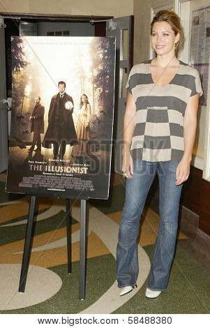 SANTA MONICA - JULY 28: Jessica Biel at the sneak preview of 