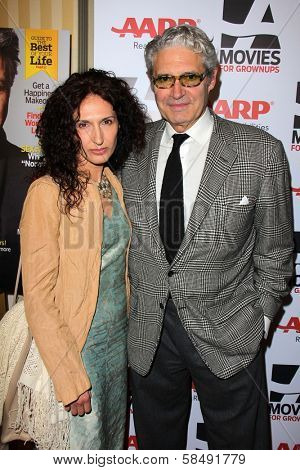 Michael Nouri and Francesca Fanti at the AARP Movies for Grownups Awards Luncheon, Peninsula Hotel, Beverly Hills, CA 02-12-13