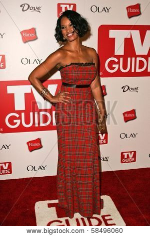 HOLLYWOOD - AUGUST 27: Garcelle Beauvais at the TV Guide Emmy After Party at Social August 27, 2006 in Hollywood, CA.