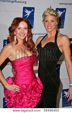BEVERLY HILLS - NOVEMBER 30: Phoebe Price and Jackie Warner at Divine Design 2006 Benefitting Project Angel Food at Beverly Hilton November 30, 2006 in Beverly Hills