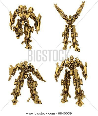 Robot de oro