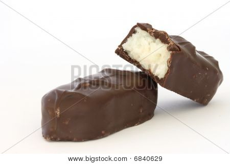 Čokoládovou polevou kokos Bar